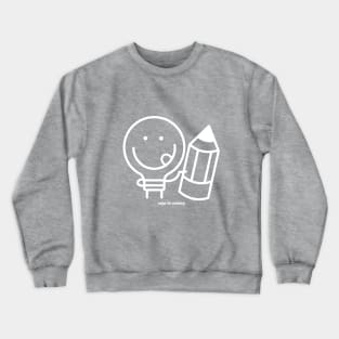 M@d for painting Crewneck Sweatshirt